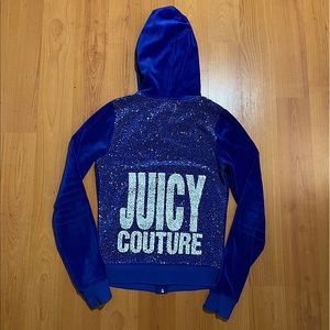 JUICY COUTURE zip up hoodie